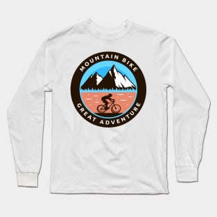 Mountain bike great adventure Long Sleeve T-Shirt